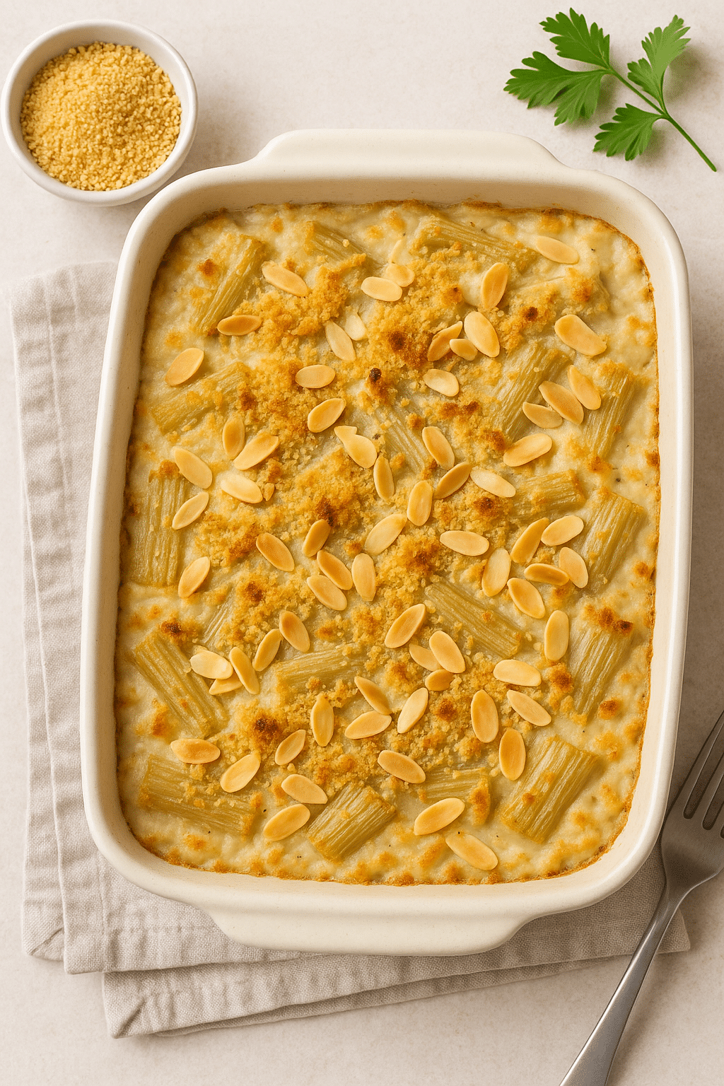 Gratin de cardons vegan