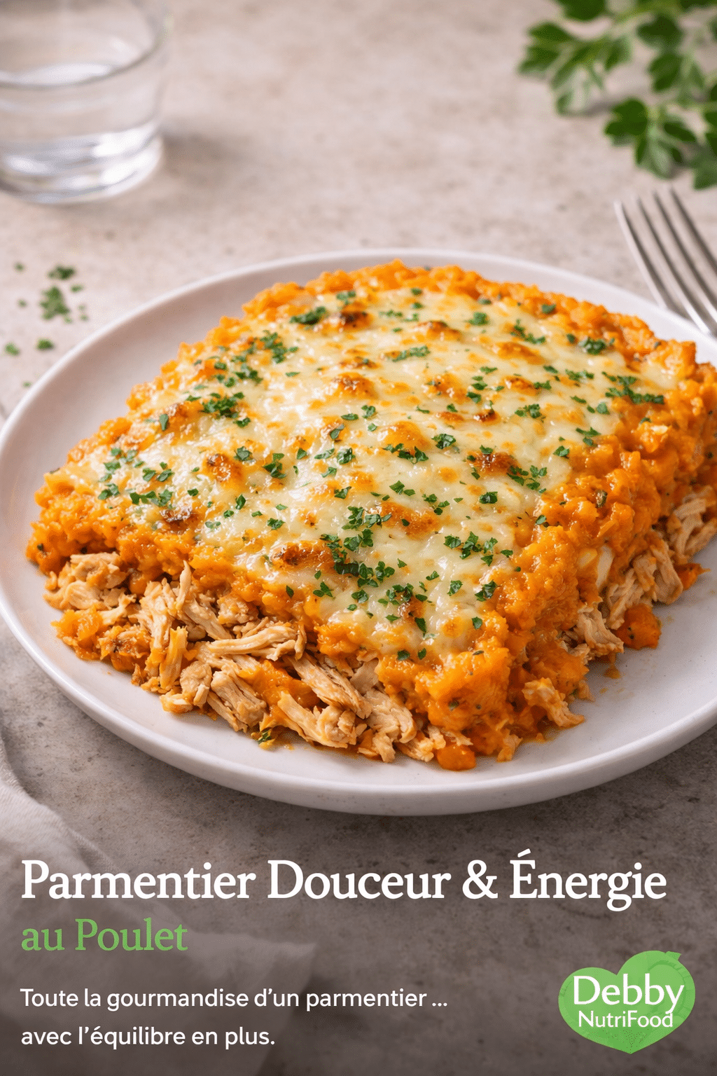 Parmentier poulet patate douce