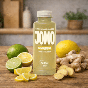 .JOMO  Citronnade glacée bio Gingembre 33cl