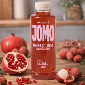 .JOMO – Maté glacé bio Grenade & Litchi 33cl