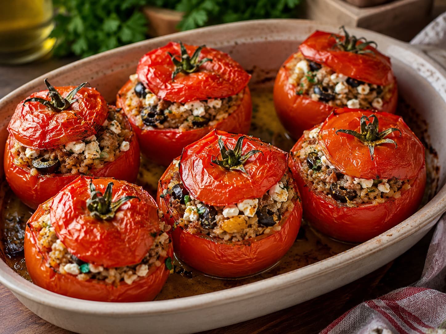 Tomates farcie feta