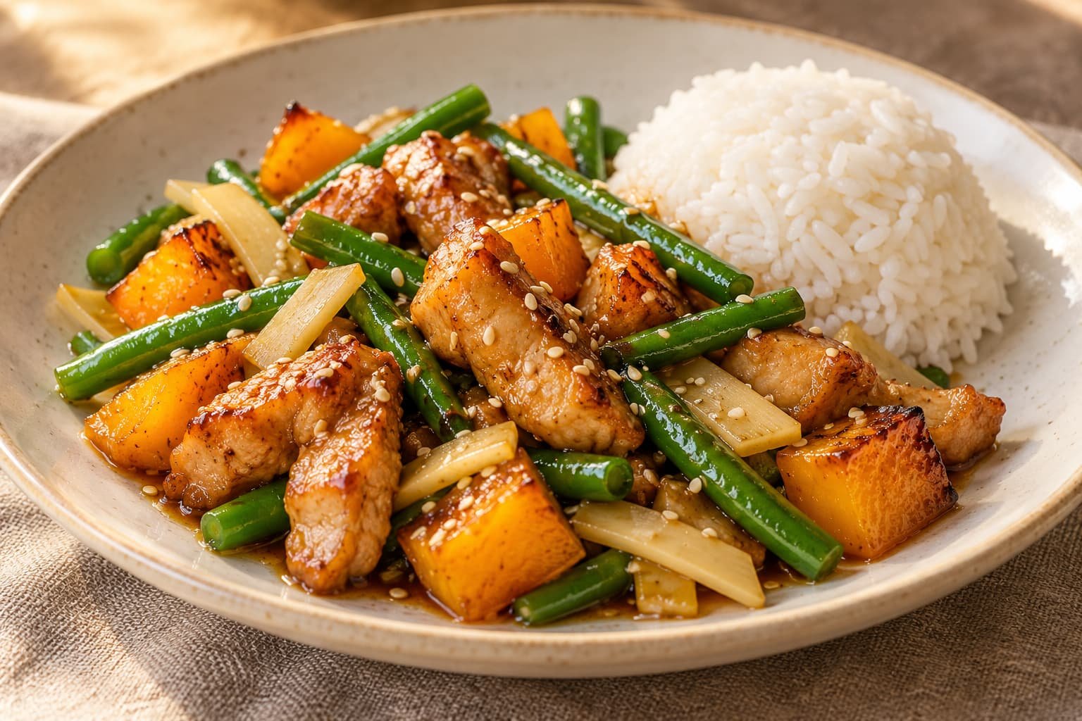 poulet sesame miel
